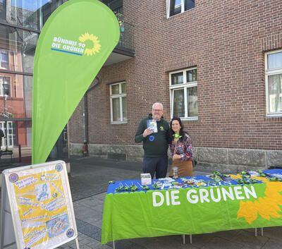 Unser Team am Wahlstand